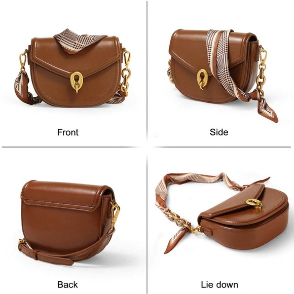 🆕 Lux Retro Saddle Bag - Picture 10 of 14